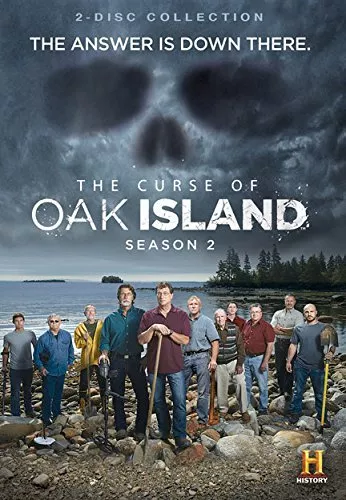 THE CURSE OF OAK ISLAND - SEASON 2  -  DVD - Region 2 UK Compatible  - Sealed