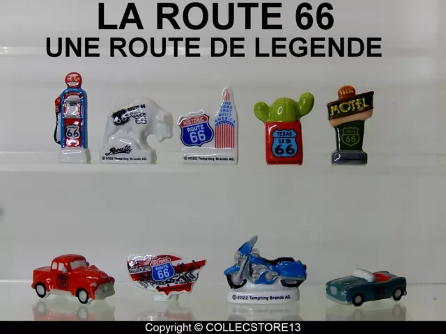 Serie Complete De Feves La Route 66 Une Route De Legende   2024