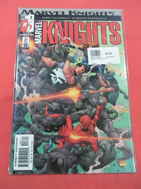 MARVEL KNIGHTS #3  Daredevil, Black Widow and the Punisher ? (2004 2nd series)