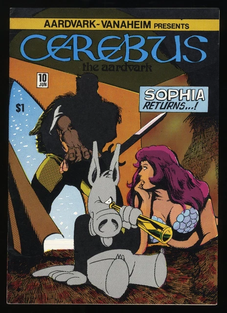 Cerebus the Aardvark #10 VF/NM 9.0 Dave Sim! Aardvark-Vanaheim