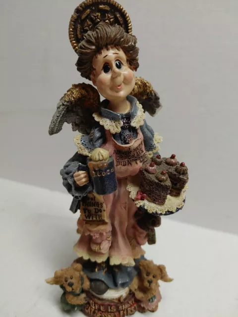 Auntie CoCoa Maximus The Chocolate Angel Boyds Bears Folkstone Collection w/Box