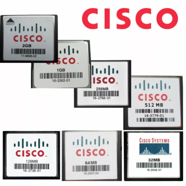 CISCO CF 32/64/128/256/512 MB Compact Flash Speicherkarte für Digitalkamera