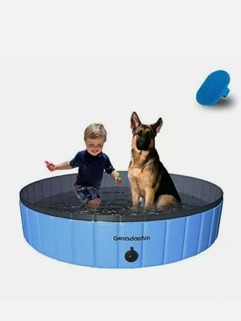 Piscina para perros mascotas y niños bañera grande para perros. -x371