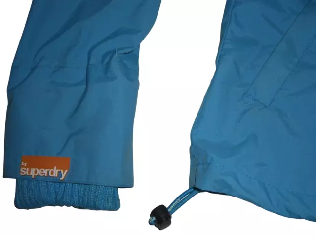 Superdry Jacket The Windcheater Turquoise Felpa con Cappuccio Ragazze/Donna XS 2
