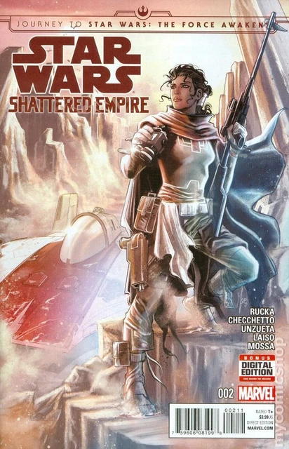 Journey to Star Wars The Force Awakens Shattered Empire #2A Checchetto NM 2015
