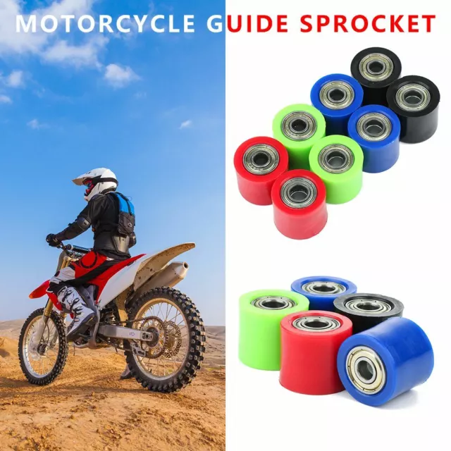 Pit Bike Motocross Drive Chain Roller Wheel Guide Tensioner Pulley Wheel Slider