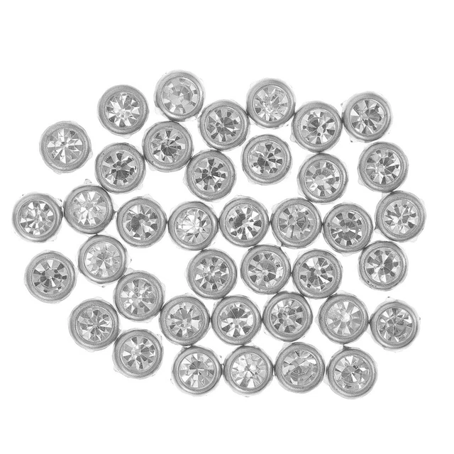 50 Pcs Metal Four Claw Drill Nail Decorative Rivets Studs
