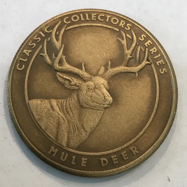National Rifle Association NRA Mule Deer Coin Medal