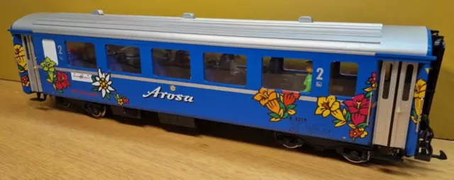 LGB RhB Arosa Passenger Coach, Garden Railway, G Gauge, G Scale