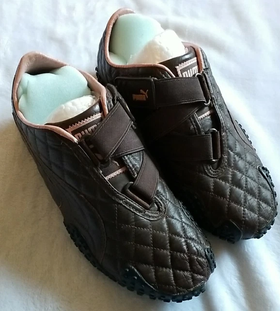 Puma mostro top brown leather