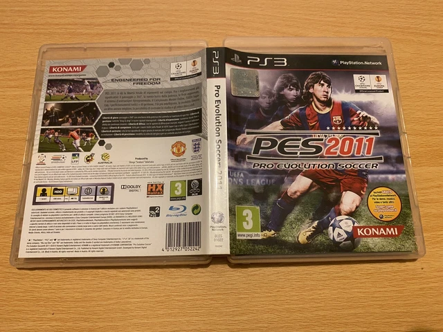 Pro Evolution Soccer PES 2011 Playstation PS3 with Manual - Italian