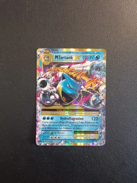 Pokemon Card M Tortank EX 22/108 XY Evolution FR NM