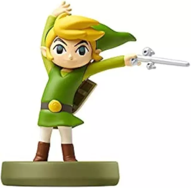 Amiibo The Legend of Zelda 30th Toon Link The Wind Waker Super Smash Bros