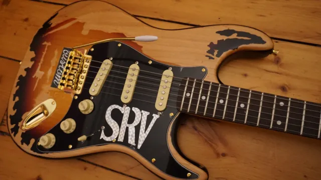 Custom Stevie Ray Vaughan Artist Stratocaster right handed SRV Tribute - Relic