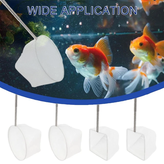 Fishing Aquarium Tank Shrimp Net Adjustable 5-15 Inch Long Handle Fish Catch