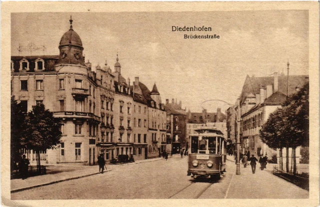 CPA AK DIEDENHOFEN - Bruckenstrasse (474157)