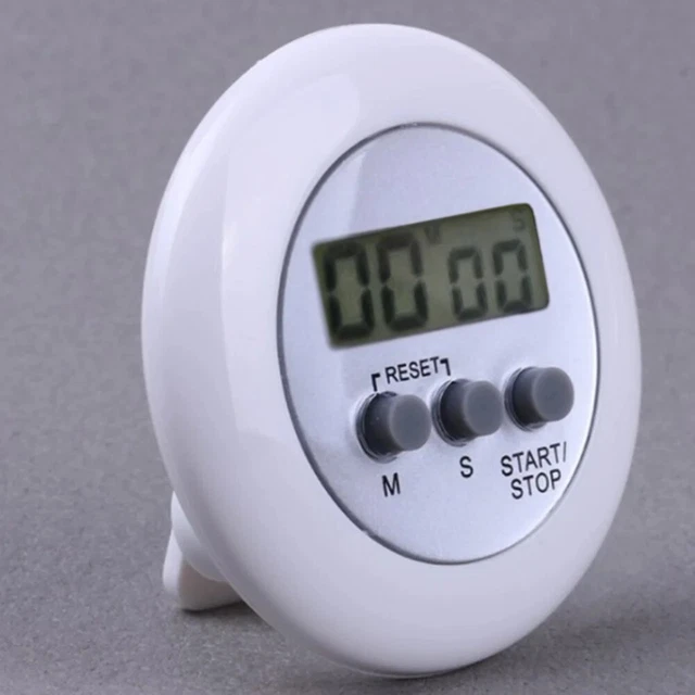 Timer Da Cucina 60 Minuti Victionary - Con Magnete, ABS, Nero
