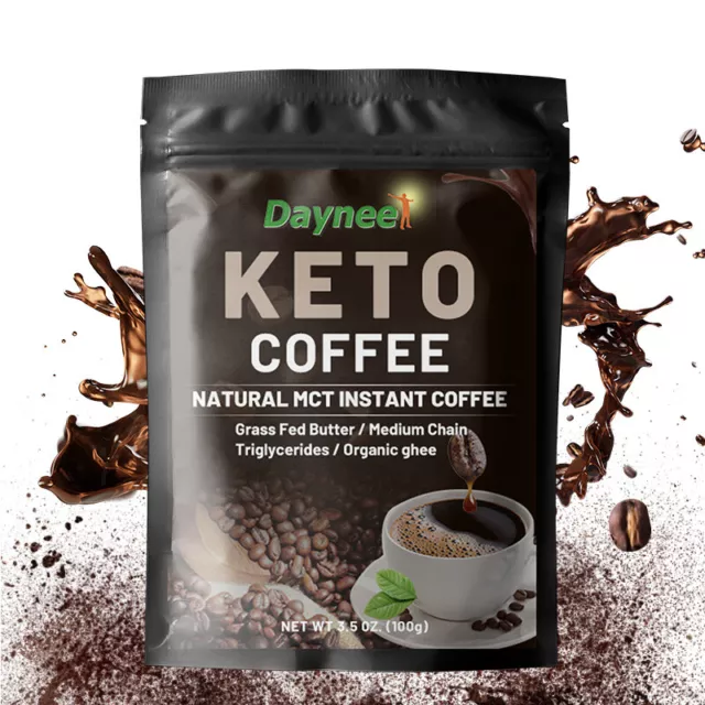 Schlanke Diät Keto Kaffee Natürliches Abnehmen Weight Loss Instant Coffee Pulver