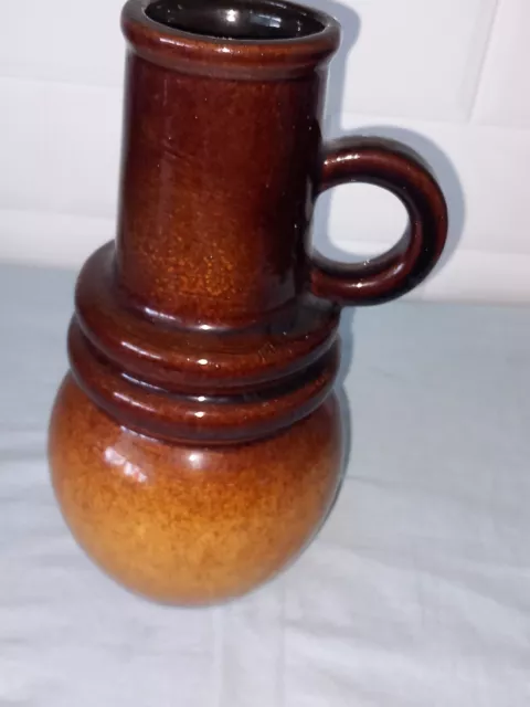 West German Scheurich  Fat Lava  Vase   428-26-Beautiful Rich Colours