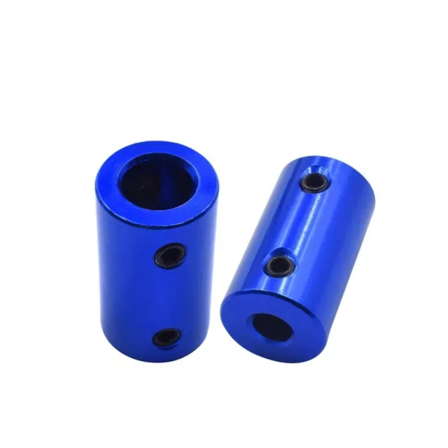 2 Blue 5x8mm Flexible Shaft Coupler 3D Printer Stepper Motor Coupling Z Axis Rod