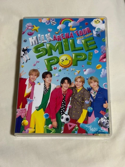 M!LK ARENA TOUR 2025-2026 SMILE POP! Blu-ray Disc £78.40 - PicClick UK