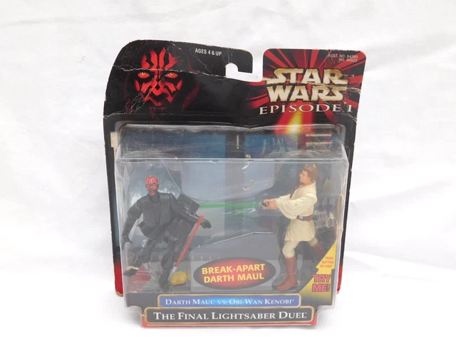 Star Wars Episode I Darth Maul vs Obi-Wan Kenobi The Final Duel Figure Set