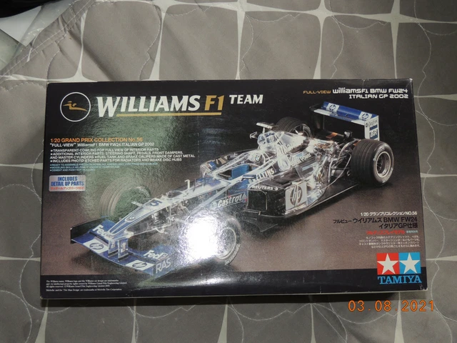 1/20 Williams BMW FW24 ウイリアムズ F1 イタリアGP TAMIYA 1/20 F1