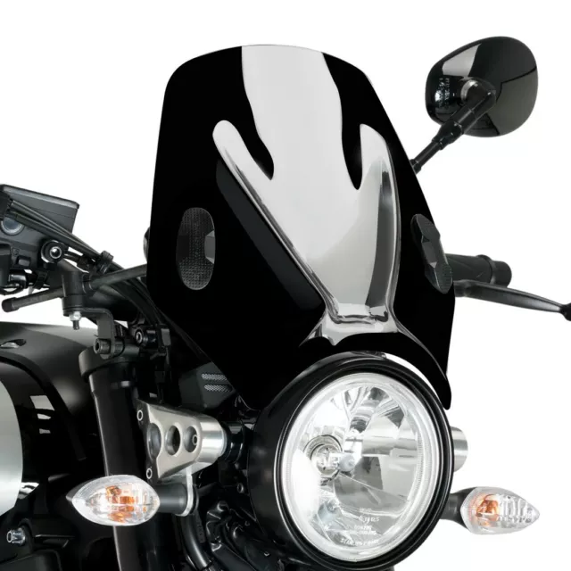 Windschild für BMW R 1200 R 06-14 schwarz Puig Mito