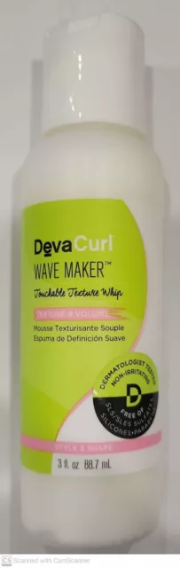 DevaCurl Wave Maker Touchable Texture Whip 3 oz