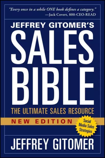 The Sales Bible, New Edition | Jeffrey Gitomer | The Ultimate Sales Resource