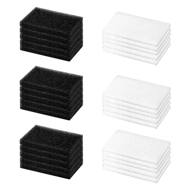 5 Filtri In Schiuma E Feltro Per Aspirapolvere Shark NV500, NV501, NV502, NV503 (modello XFF500)