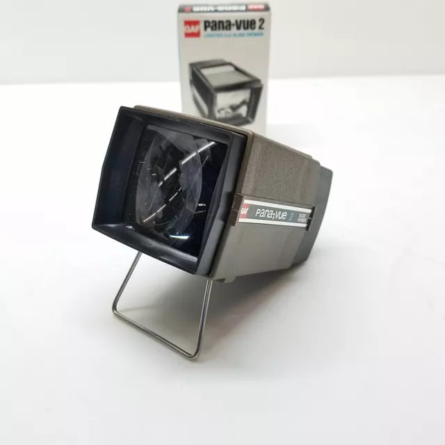 GAF Pana-Vue 2 Lighted 2x2 Slide Viewer IOB