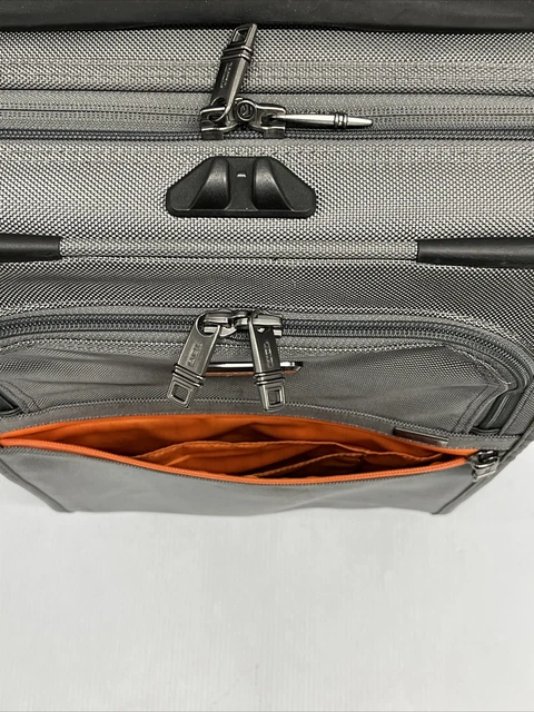 Tumi Alpha II 21.5" Upright Wheeled Expandable Carry On Suitcase 22020G02 5