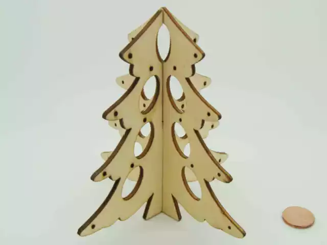 1 support bois Sapin Présentoir boucle oreille 10x10cm  DIY Déco Bijoux