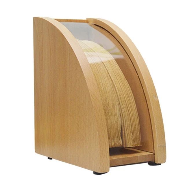 Support En Bois Pour Filtres à Café - Organisateur En Forme D'Éventail - Rangement Cuisine Bureau 18.5x10cm