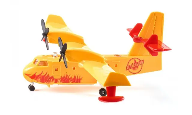 Miniature Avions Modélisme Siku Avion Incendie 1:87 Véhicules-jouets