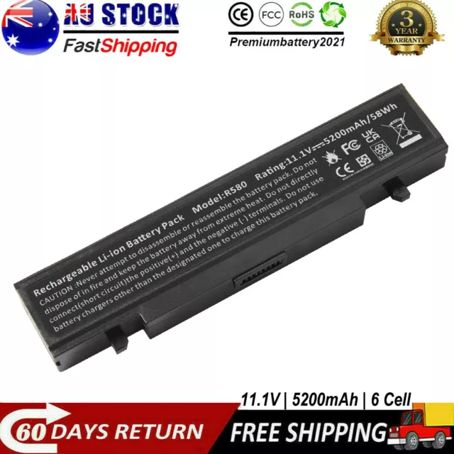 6 Cell Battery For SAMSUNG NP550P7C NP350V5C AA-PB9MC6S AA-PB9MC6W AA-PB9MC6B