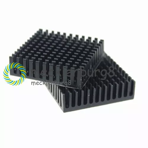 Aluminum 40x40x11mm Heatsink Cooling for LED Power Memory Chip IC Transistor New