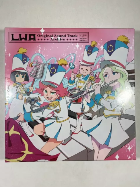 Vinyle Little Witch Academia Original Soundtrack-Archive (6 Splatter Lp Set Box)