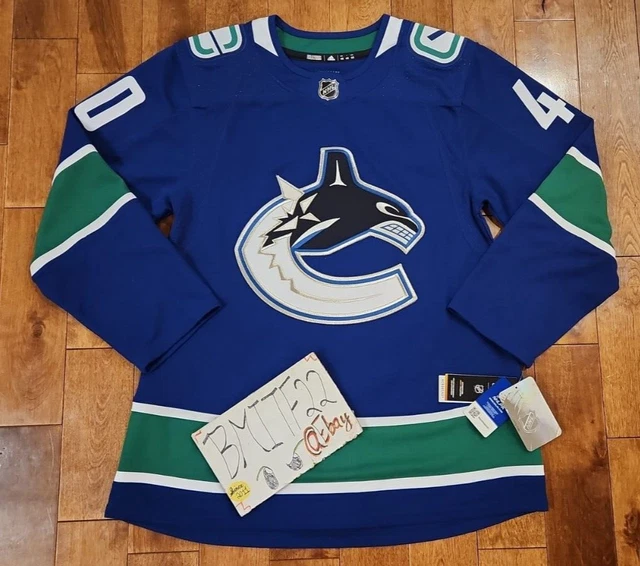 Men's Vancouver Canucks #43 Quinn Hughes NEW Blue Adidas Stitched