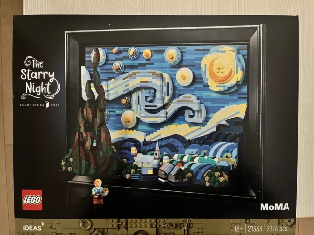 LEGO 21333 IDEAS #041 The Starry Night - Notte Stellata Vincent Van Gogh  MoMa. EUR 159,00 - PicClick IT