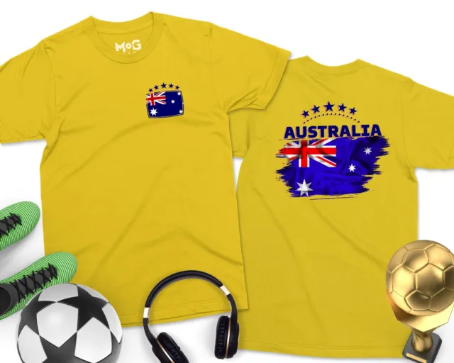 Australia Flag Aussie T-shirt Australian Tee For Men Women Kids AUS National Top