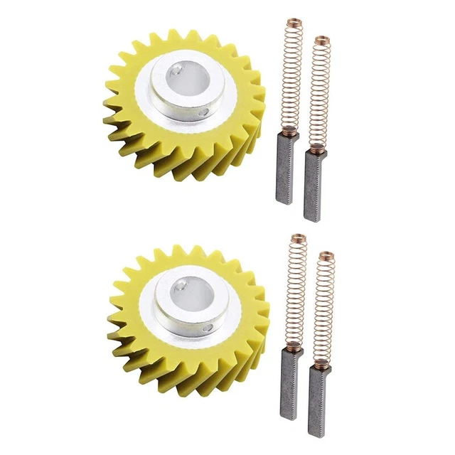 W10112253 Mixer Worm Gear W10380496 Spazzole in carbonio per miscelatori 5K45SS 5K5SS Q9D4