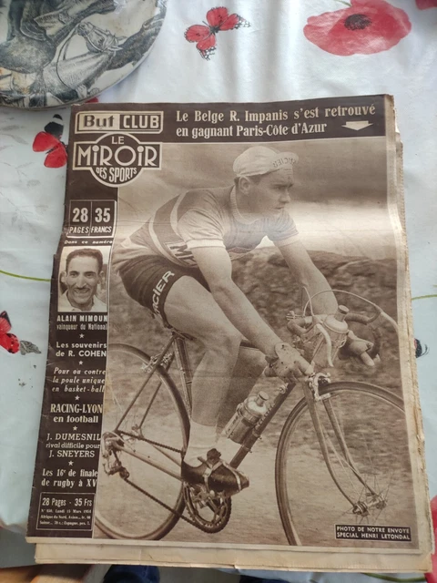 18/07/55 miroir des sports n°524 TOUR DE FRANCE BOBET FORNARA ROLLAND 18/07/55 miroir des sports n°524 TOUR DE FRANCE BOBET FORNARA ROLLAND