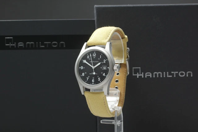 [BOÎTE NEUVE] MONTRE pour homme Hamilton Khaki Field H694190 à