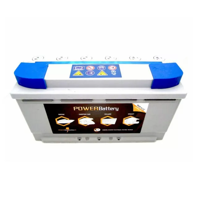 Batterie décharge lente AGM Power Battery 12v 105ah