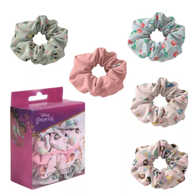 P.Derive DISNEY PRINCESS - Hair Accessories Scrunchies 5x NEU