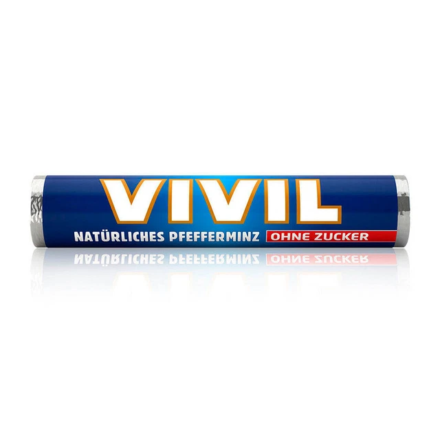 VIVIL® PFEFFERMINZ OHNE Zucker Bonbons 28,0 g EUR 2,39 - PicClick DE
