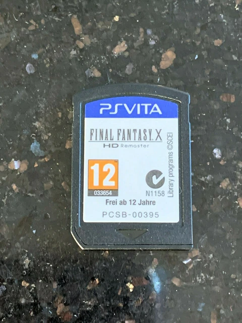 Final fantasy X , HD remaster , sony PS vita , cartouche seule .
