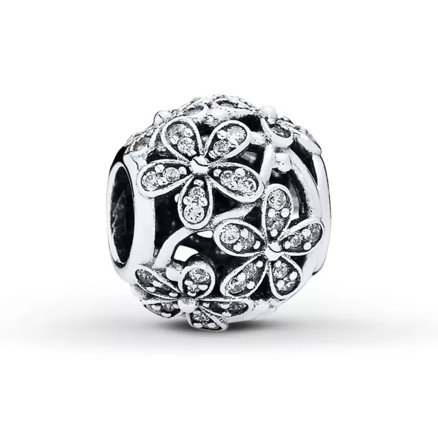 NEUF ! AUTHENTIQUE PANDORA argent marguerite prairie - 9104